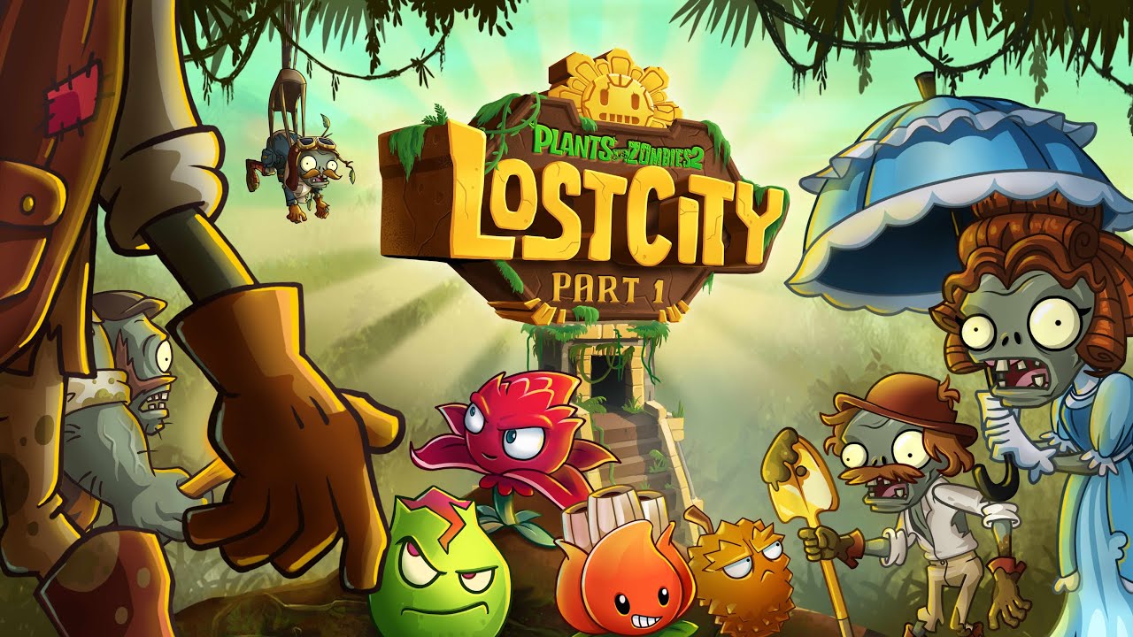 Plants vs Zombies 2 It's About Time Gets Lost City Update!